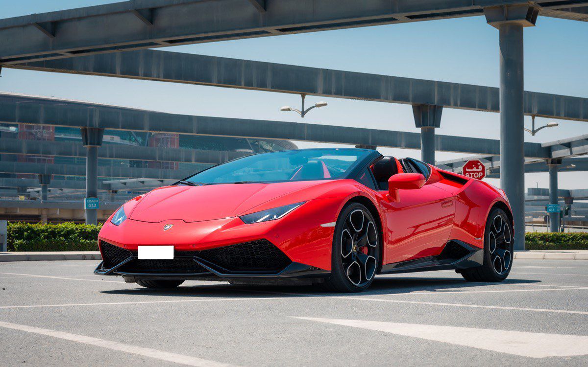 Lamborghini Huracan Spyder Red